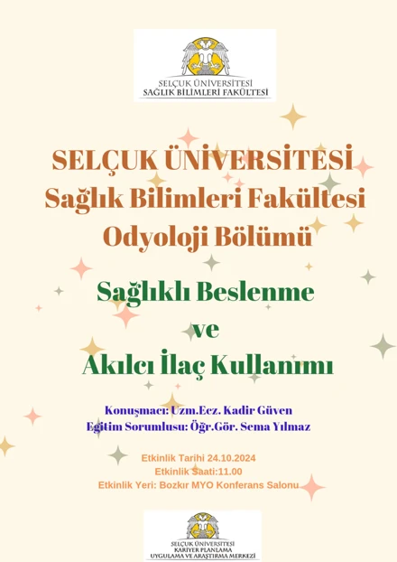 Sağlıklı Beslenme ve Akılcı İlaç Kullanımı